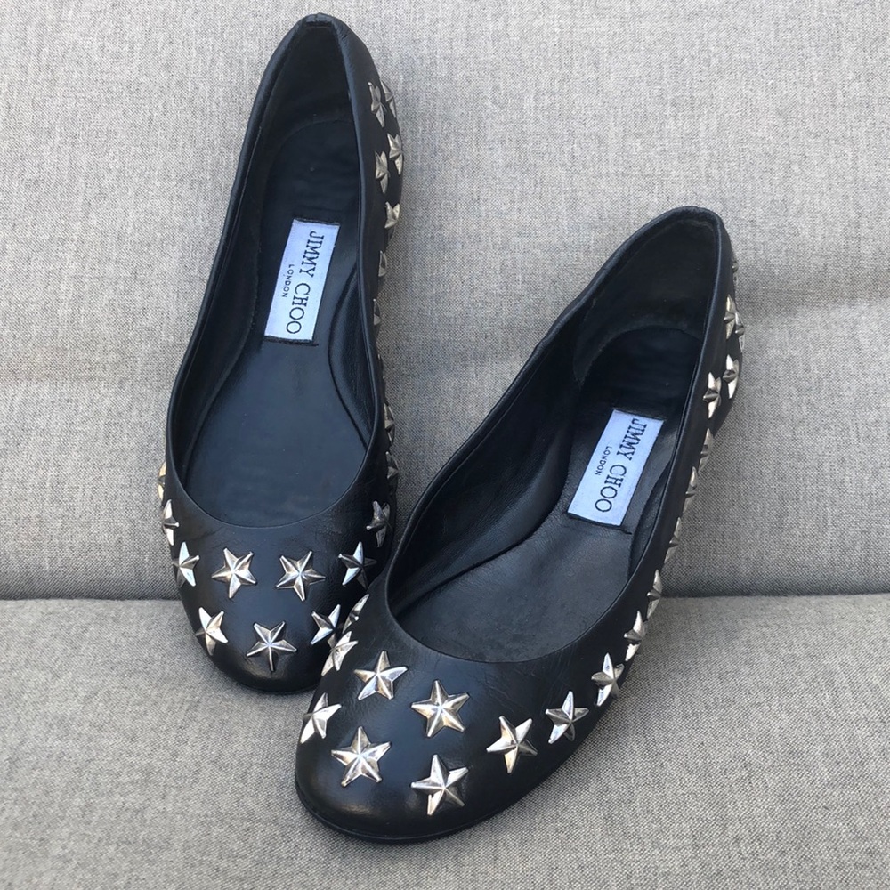 Jimmy Choo Western Star Ballet Flat